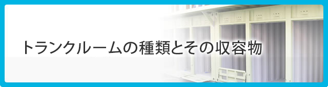 トランクルームの種類とその収容物